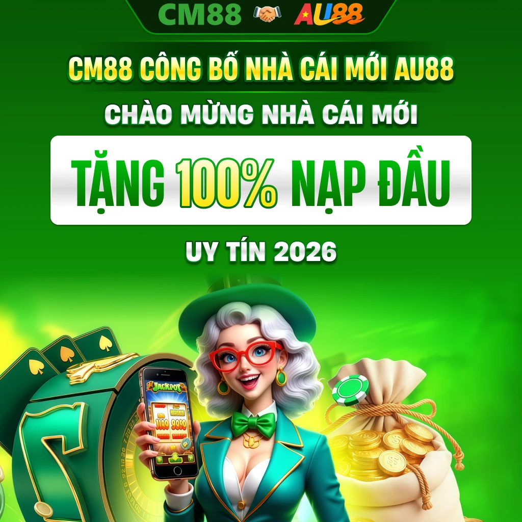 CM88 công bố nhà cái mới AU88